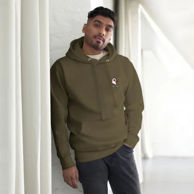 Le Pigeon — Hoodie kaki